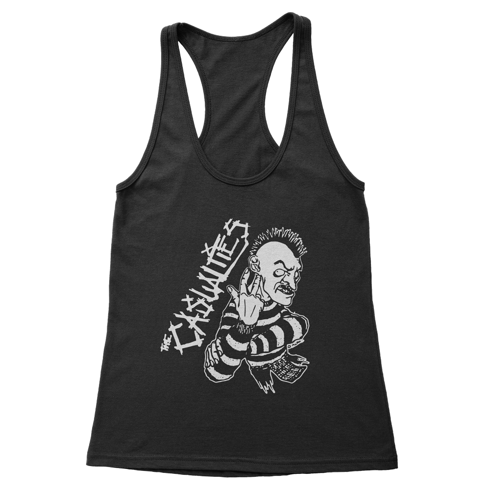 Striped Punk Racerback Tank