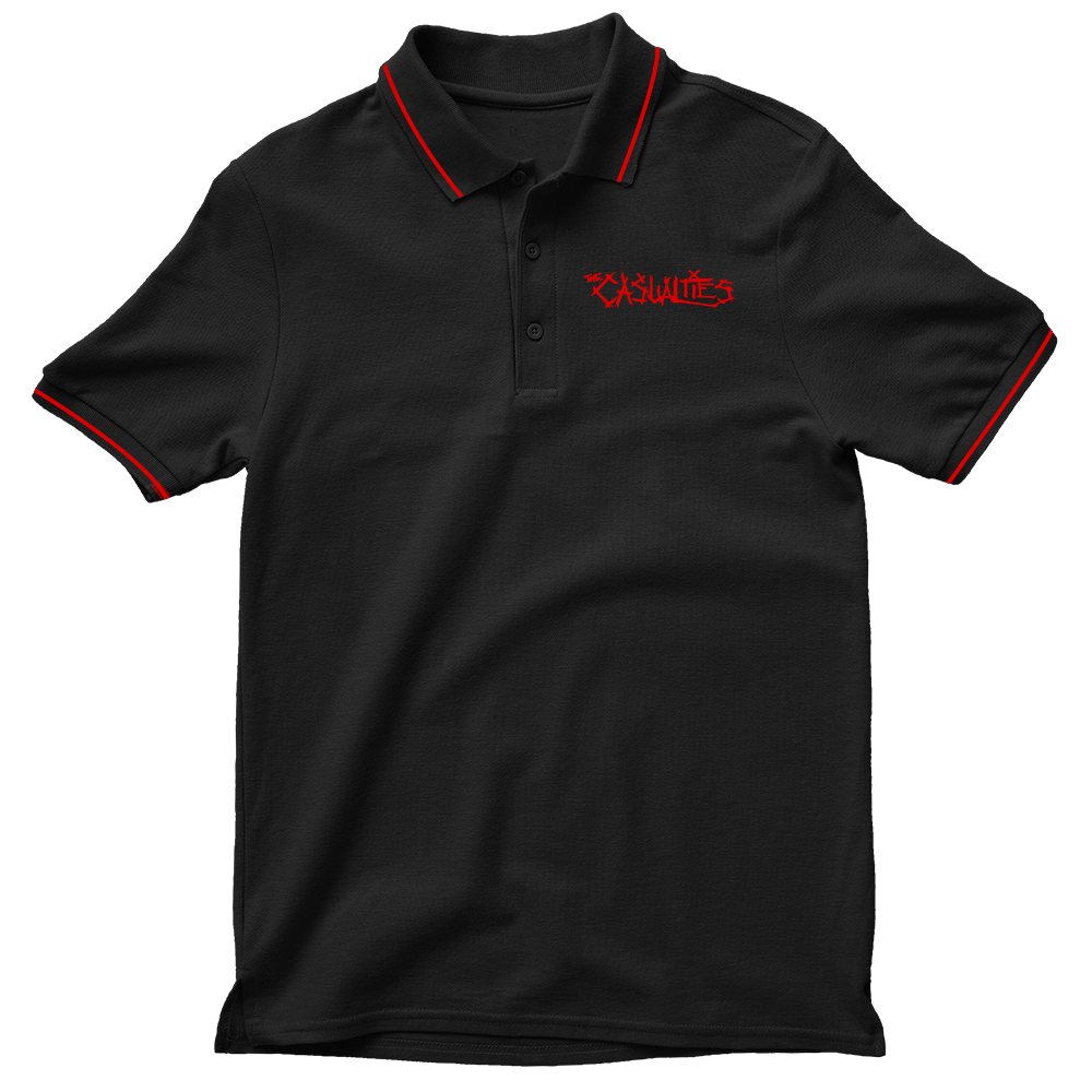 Logo Polo (Black/Red)