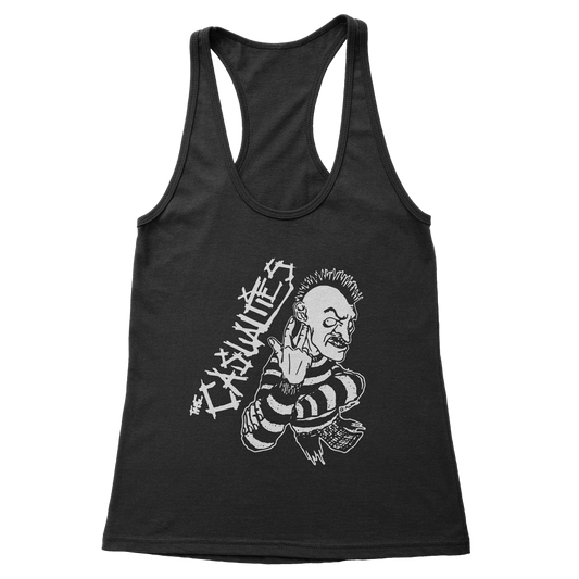 Striped Punk Racerback Tank