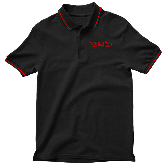 Logo Polo (Black/Red)